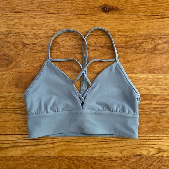 Lululemon strappy blue align bra - Picture 1 of 4
